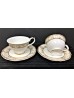Golden Design 2Cups and 2 Saucers With Gift Box